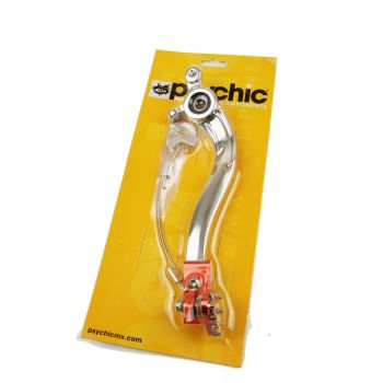 BRAKE PEDAL KTM SIL/ORG, PSYCHIC MX-08839 SILVER/ORANGE, 55413050044
