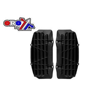 LOUVERS RAD OVERSIZE BLACK, KTM / HUSQVARNA 16-18, RTECH R-GRKTMBN0017