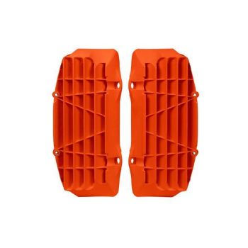 LOUVERS RAD OVERSIZE NEON ORANGE, KTM / HUSQVARNA 16-18, RTECH R-GRKTMAN0017