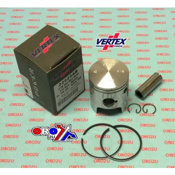 PISTON KIT VERTEX 39.5 A/B BETA RK6 50CC 98-02, VERTEX 22525AB KXE50 EXC50