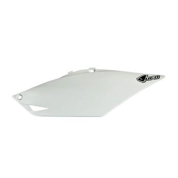 14-17 CRF250/450 LEFT S/PANEL, WHITE 014806 FMF MADE BY UFO