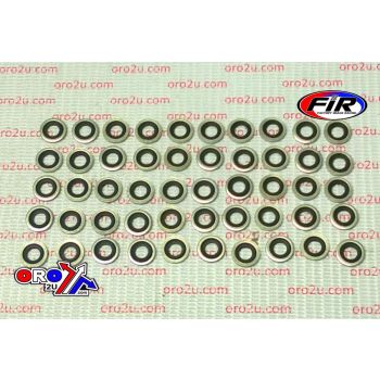 BONDED SEALING WASHER M6 PK50, M6x10x1mm / SELF CENTERING