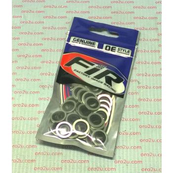 BONDED SEALING WASHER M8 PK50, M8x14x1mm / SELF CENTERING