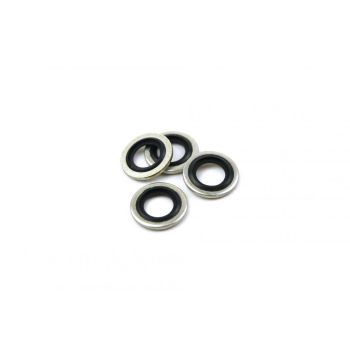 BONDED SEALING WASHER M10 PK4, M10x16x1.5mm / SELF CENTERING