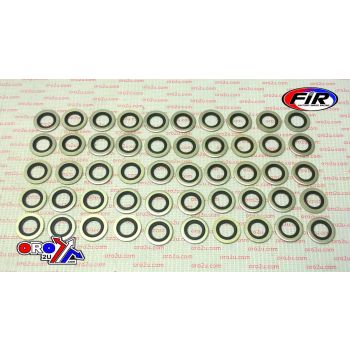BONDED SEALING WASHER M14 PK50, M14x22x1.5mm / SELF CENTERING