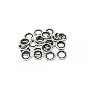 BONDED SEALING WASHER M16 PK25, M16x24x1.5mm / SELF CENTERING