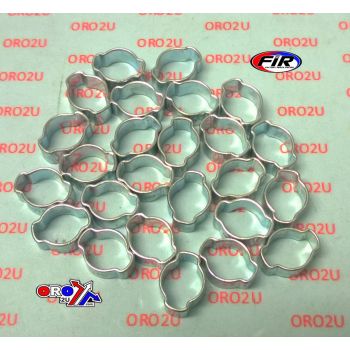 Steel O Clip 3/8 PACK OF 25, 8>11mm, / OC1