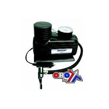 Buy Silverline Mini Air Compressor 12V DC, 425689 Ideal For Cars Bikes & Inflatables for only £12.96 in at Main Website Store, Main Website