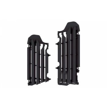 RAD LOUVERS BLACK RMZ 450 18, SUZUKI RMZ 450 2018, POLISPORT 8464800001