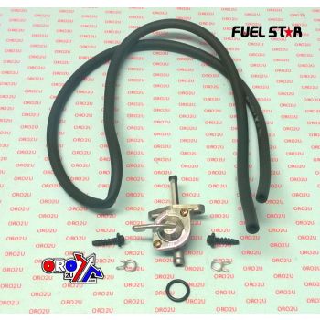 FUEL VALVE KIT KTM 85/105 04-09-, Fuel Star FS101-0161 DIRT, TAPE / PETCOCK / CLIPS / PIPES / BOLTS
