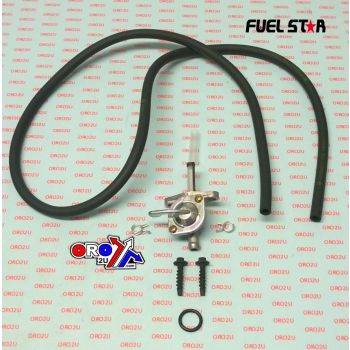 FUEL VALVE KIT KTM 85SX 13-17, Fuel Star FS101-0162 DIRT, TAPE / PETCOCK / CLIPS / PIPES / BOLTS