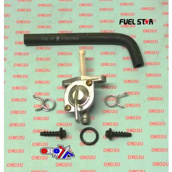 FUEL VALVE KIT KTM 125/200/250SX, Fuel Star FS101-0163 DIRT, TAPE / PETCOCK / CLIPS / PIPES / BOLTS