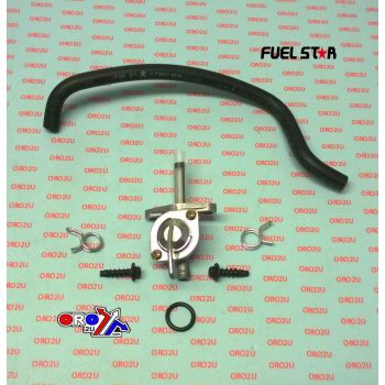 FUEL VALVE KIT KTM 125/150/250SX, Fuel Star FS101-0168 DIRT, TAPE / PETCOCK / CLIPS / PIPES / BOLTS