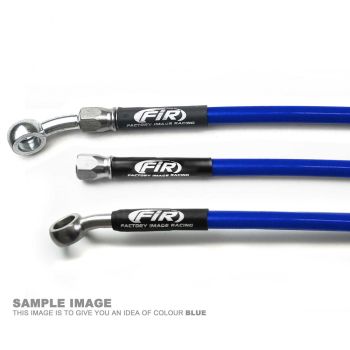 HOSE FRONT BRAKE BLUE/BLACK, VENHILL Y01-1-072/P YZF 2014 