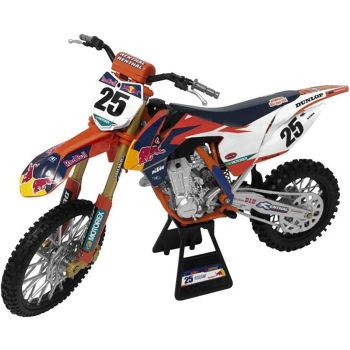 MODEL DIE CAST RED BULL KTM, SXF 450 MARVIN MUSQUIN #25, SCALE 1:6, NEWRAY 49633