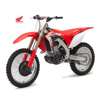 MODEL DIE CAST HONDA CRF 450 R, 2018, RED AND WHITE, SCALE 1:6, NEWRAY 49583