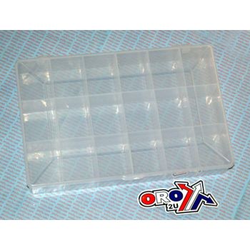 PLASTIC BOX 18 SECTIONS, TUB TRAY ORGANISER ORGANIZER