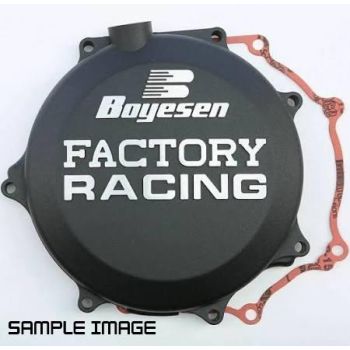 CLUTCH COVER 2018-2025 CRF 250 R, BOYESEN CC-07CB, BLACK