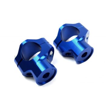 28.6 BAR MOUNTS KTM HUSQ, ASBRK-22 BLUE, 79001039136 0032100356S 79001038000