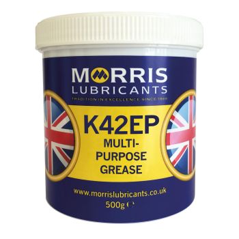 500g K42 EP GREASE WORKSHOP TUB MORRIS BOX = 12