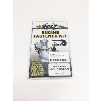 ENGINE BOLT KIT CR 80/85 R, BOLT HARDWARE E-C8-8407