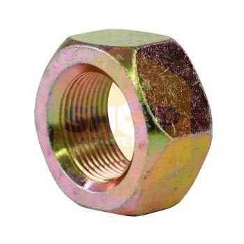 M6x0.75 METRIC FINE NUT BZP, METRIC FINE THREAD CARB AJS NUT