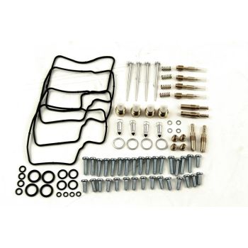 CARBURETOR REBUILD KIT 86-87 HON VFR700 INTERCEPTOR, ALLBALLS 26-10136 ROAD