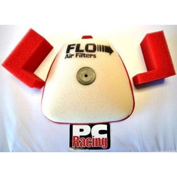 AIR FILTER KIT 3PC YZF 250/450, PC RACING PCF11X, SHROUD FILTER, AIR FILTER & 2x INTAKE FILTER