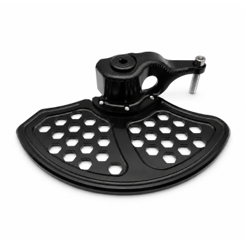 BLACK FRONT DISC GUARD SUR-RON ULTRA BEE