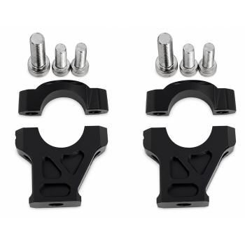 HANDLEBAR RISER BRACKET PAIR BLACK SUR-RON ULTRA BEE