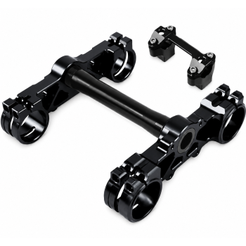TRIPLE CLAMP ASSEMBLY OEM BLACK SUR-RON ULTRA BEE