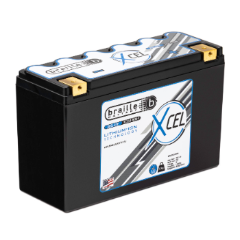 BATTERY BRAILLE LiFePO4 STARTER BATTERY 12V 20AH LIGHT WEIGHT MOTORSPORT 1000PCA 400AMP