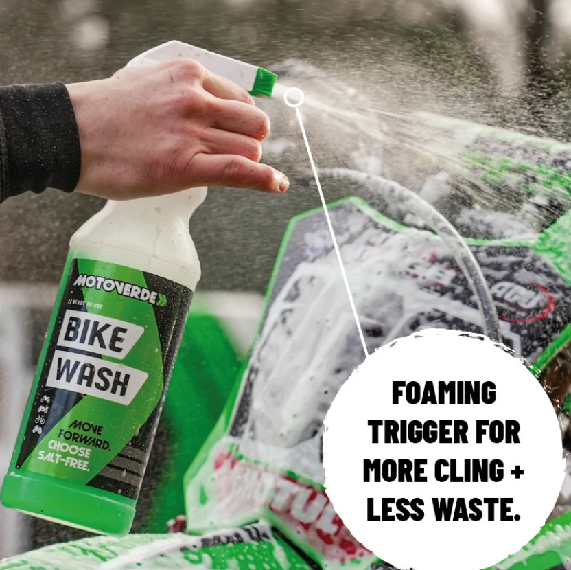 1L Motoverde Ready To Use Bike Wash Cleaner Spray thumbnail 2