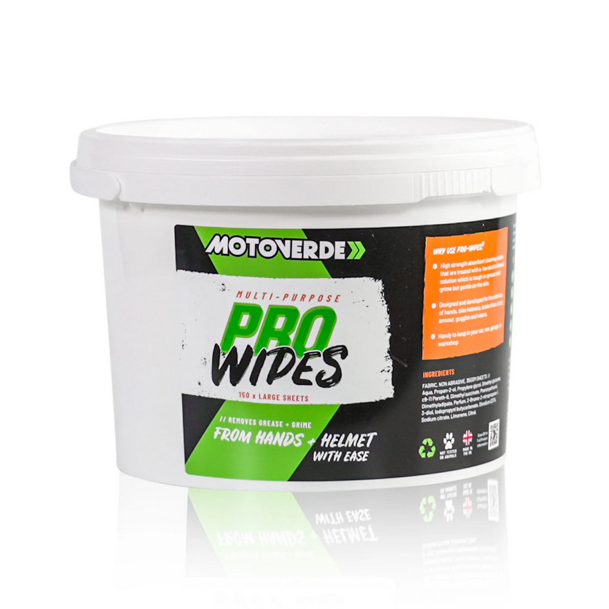 Motoverde Grease, Grime & Dirt Multi-Purpose Pro-Wipes (150 x Wipes) image 1