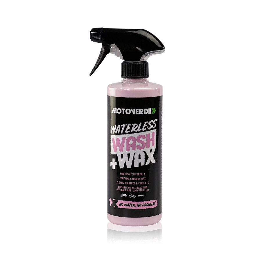 500ml Motoverde Vehicle Waterless Wash + Wax Spray