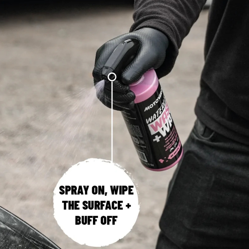 500ml Motoverde Vehicle Waterless Wash + Wax Spray thumbnail 3