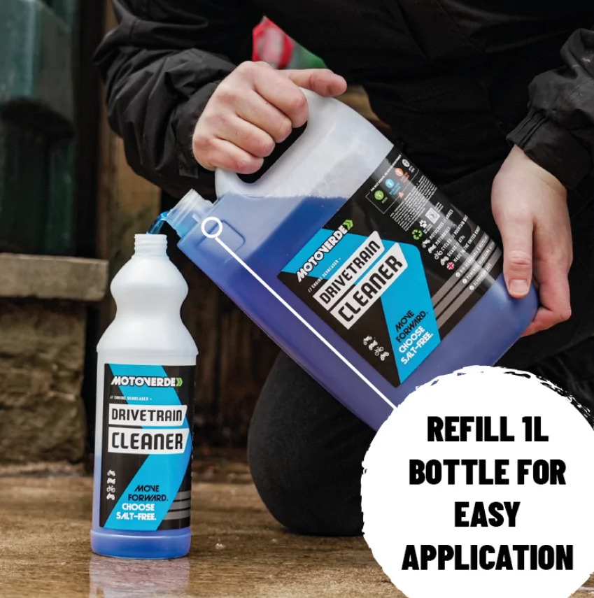 5L Refill Motoverde Drivetrain Cleaner + Engine Degreaser thumbnail 2