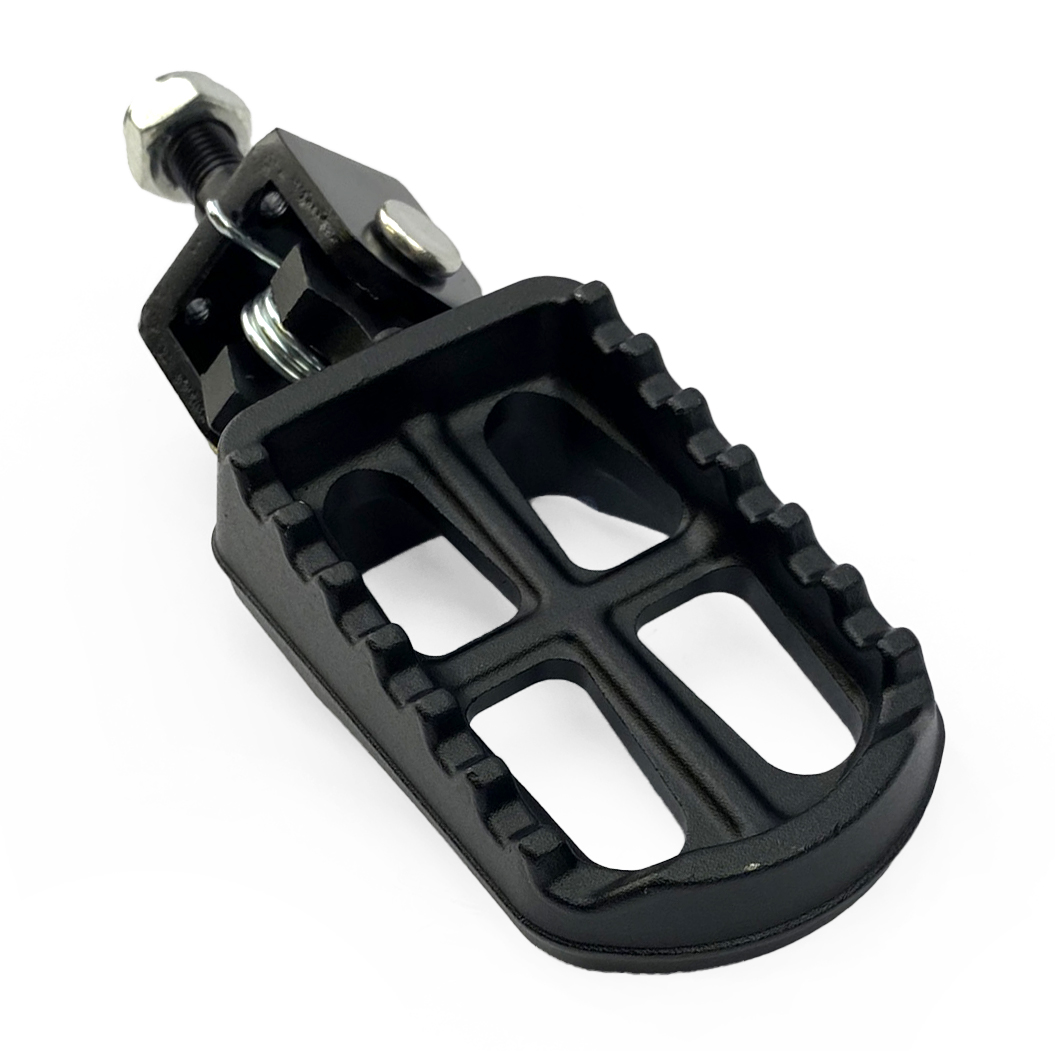 ERIDE PRO LE1 S SS RIGHT FOOTPEG ASSEMBLY, WITH BRACKET AND SPRING image 1