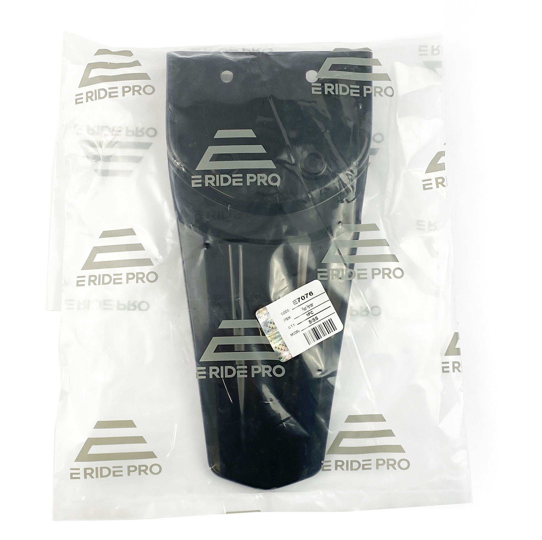 ERIDE PRO LE1 S SS 2.0 SS 3.0 SR REAR FENDER BLACK WITH BOLTS thumbnail 3