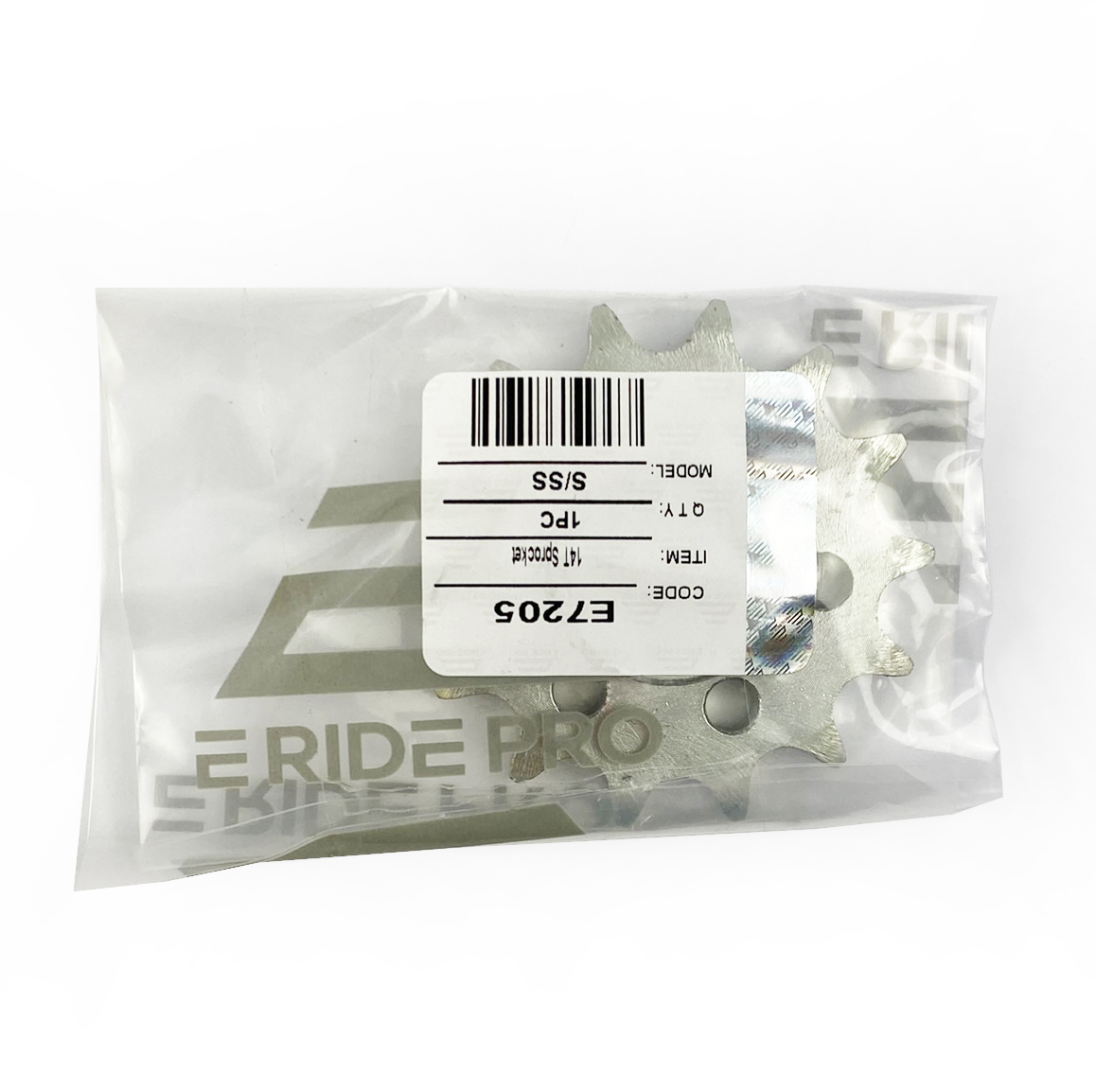 ERIDE PRO LE1 S SS PRIMARY DRIVE TRANSMISSION SPROCKET 14T TOOTH thumbnail 2