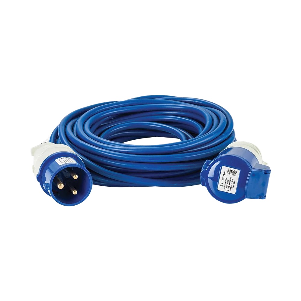 DEFENDER ARTIC EXTENSION LEAD BLUE, 2.5mm, 32A, 14M image 1