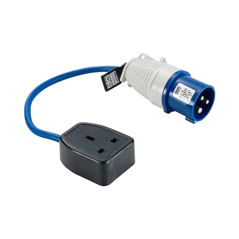 DEFENDER FLY LEAD CONVERTER, 16A - 13A image 1