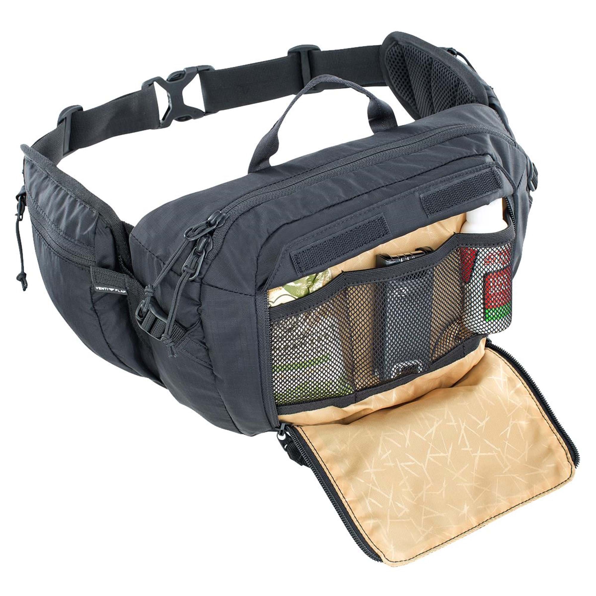 EVOC HIP BUM BAG PACK 3L 2020: BLACK 3L EV722816 thumbnail 3