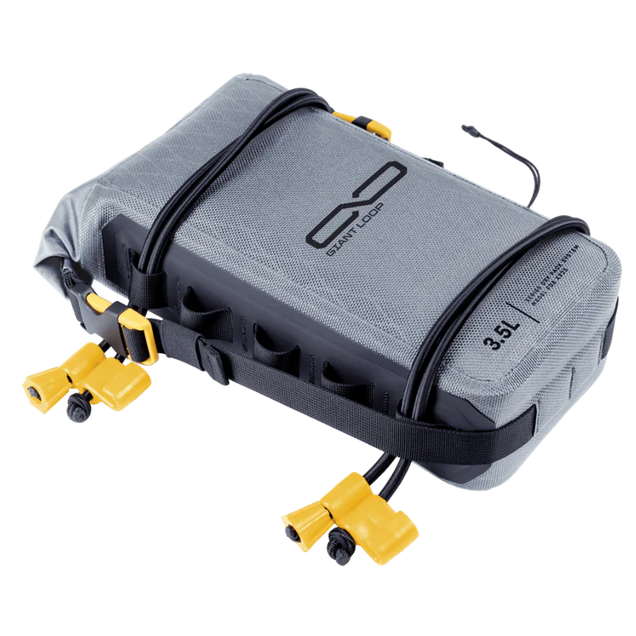 Fender Number Plate Bag 3.5L - Grey - Giant Loop FDBG25-G image 1