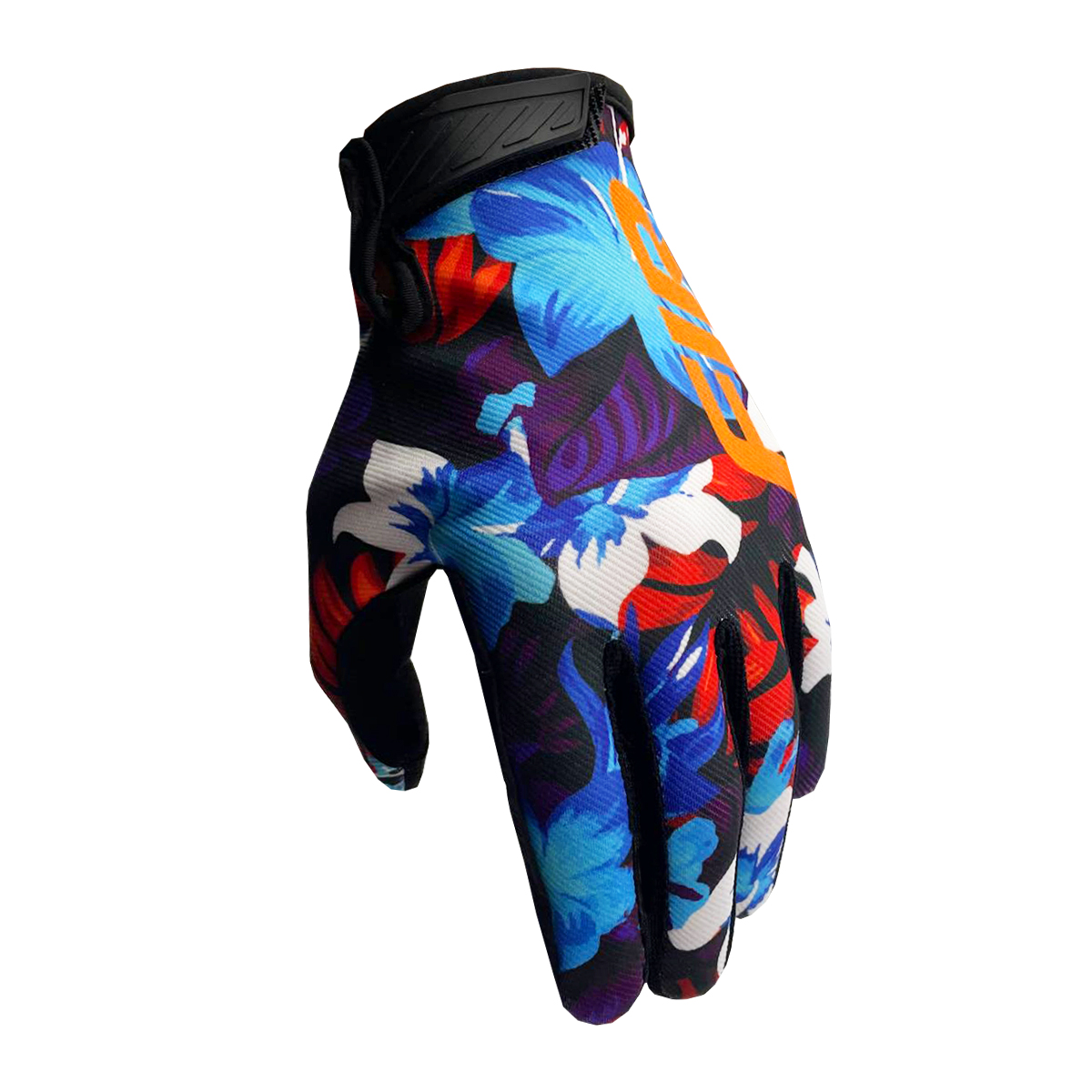 FIR ADULT MX GLOVES - M - FLOWER DESIGN image 1