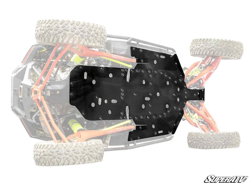 FULL SKID PLATE POLARIS PRO R 2 SEAT image 1