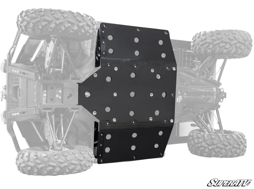 FULL SKID PLATE POLARIS RANGER MIDSIZE 520 2 SEAT image 1