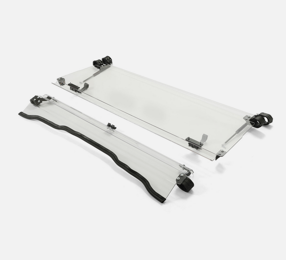 WINDSCREEN FLIP UP POLYCARBONATE KAWASAKI MULE PRO UTV, WINDSHIELD thumbnail 2
