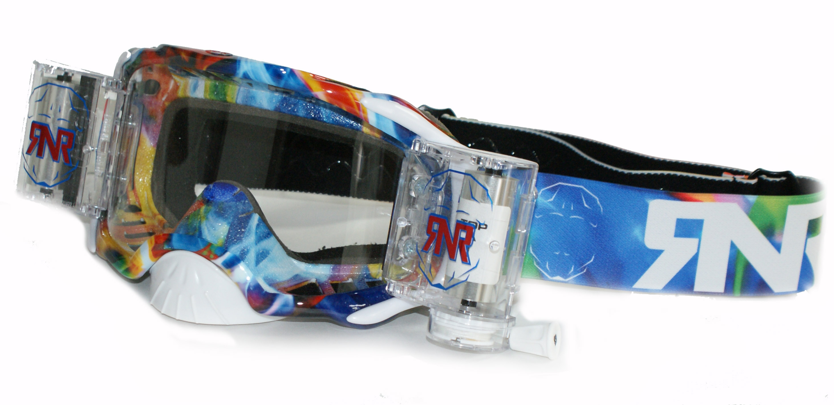 RNR PLATINUM WVS-V.2 48mm, PRISM GOGGLE, ROLL OFF, GAC12, WIDE VISION SYSTEM image 1