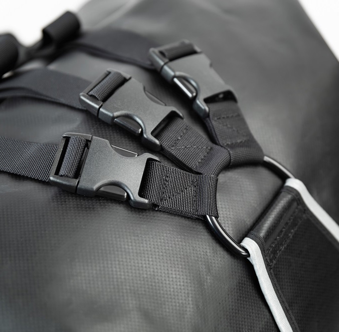 Great Basin Saddlebag 68L - Black - Giant Loop GBSB23-B thumbnail 2